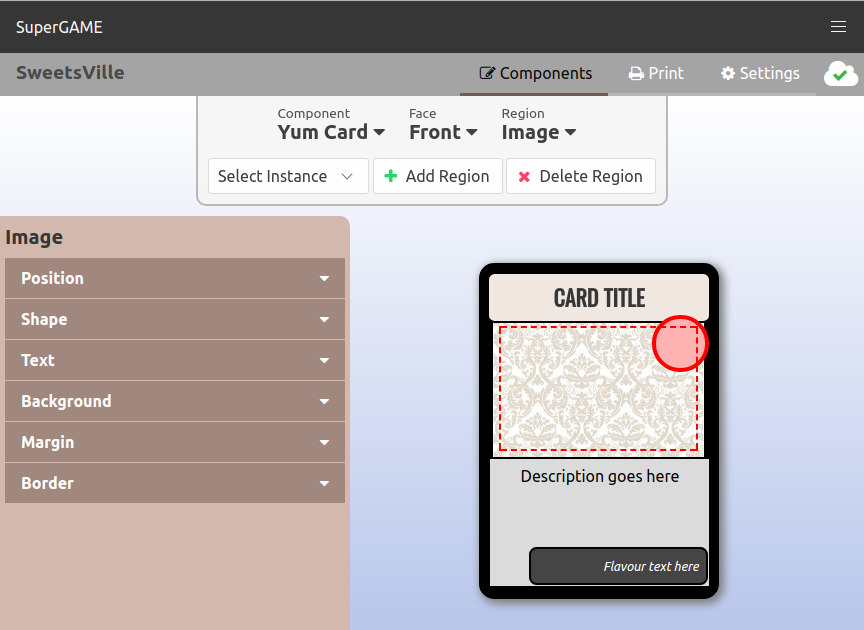 Component Editor